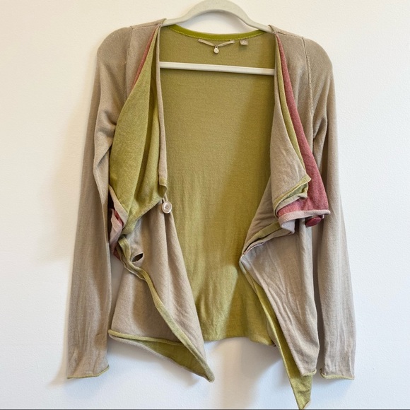 Anthro Knitted & Knotted Hues Unfolding Cardigan - Picture 8 of 10